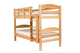 Dřevěná dvoupatrová postel Tarent.