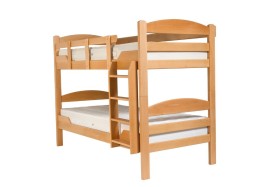 Dřevěný dvoupatrová postel Viborg.
