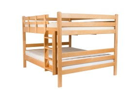 Dřevěná dvoupatrová postel Taormina.