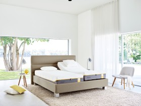 Luxusní matrace TEMPUR® Sensation Elite, 90x200 cm Kolekce matrací TEMPUR® Sensation představuje kombinaci pevných stěn z otevřených buněk s volně uspořádanou strukturou, čímž technologie dynamické podpory dodává matraci pružnou oporu.