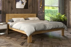 Hledáte kvalitní postel, se kterou budete spokojeni roky? Už nehledejte. Postel Amien s jednoduchým a praktickým plným čelem je ta správná volba.