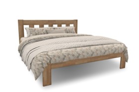 Postel Anetta v jednoduchém designu z celomasivní kolekce postelí.