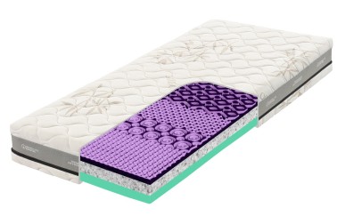 Pěnová matrace s masážním efektem Axel Uni 3D 24