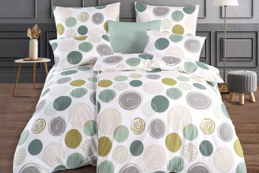 Povlečení Punto je příjemné na dotek, skvěle odvádí vlhkost, téměř se nemačká.