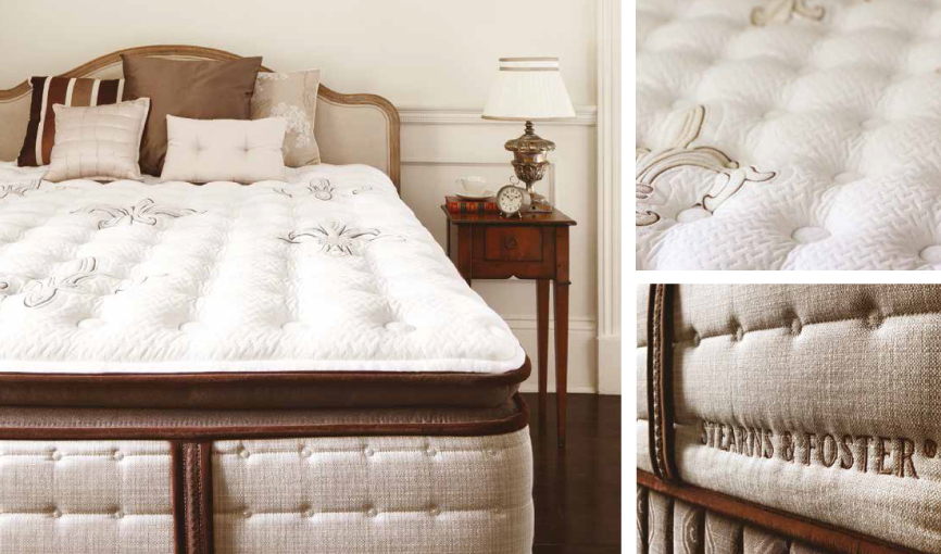 Luxusní matrace Estate pillow top detail
