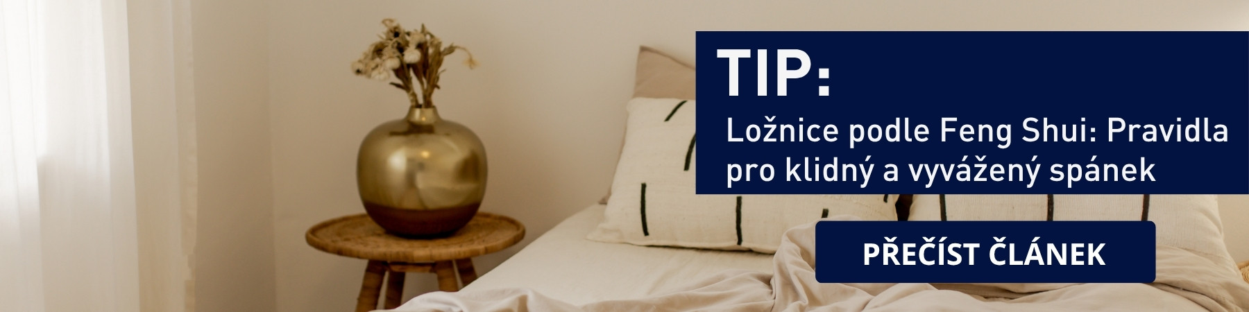 tip na článek: Ložnice podle Feng Shui