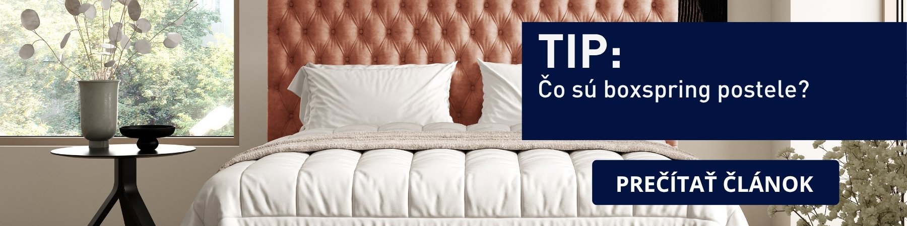 Čo sú boxspring postele?