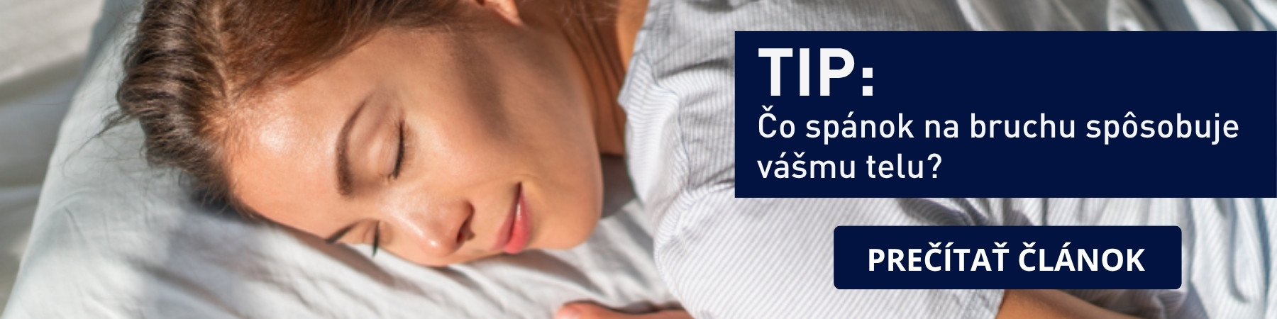 tip na článok: Čo spánok na bruchu spôsobuje vášmu telu?