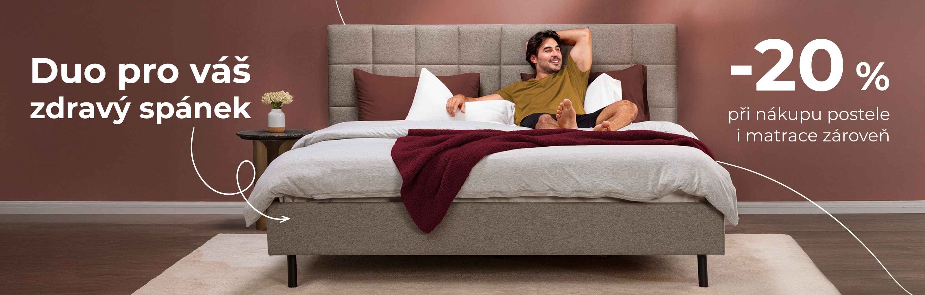Matrace + postel - sleva 20 %