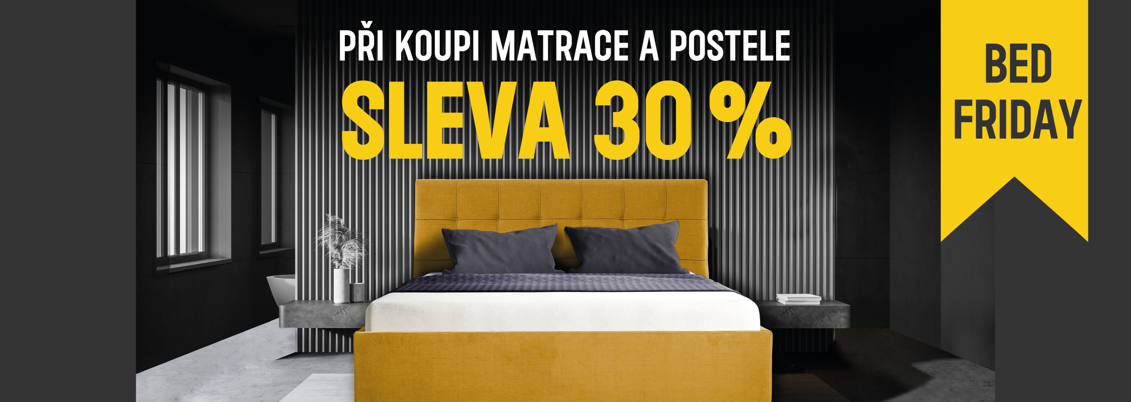 Matrace + postel - sleva 30 %